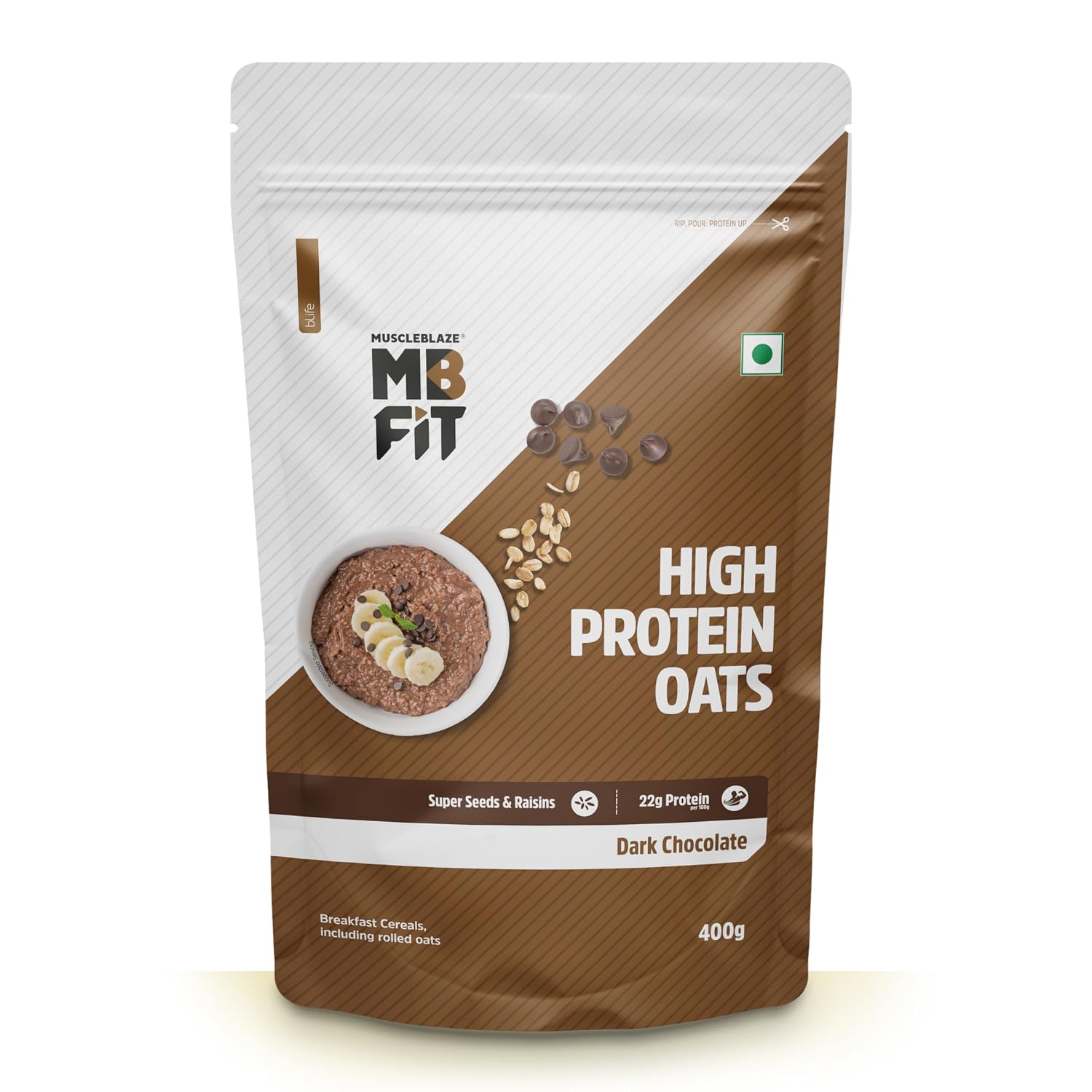 MuscleBlaze High Protein Oats