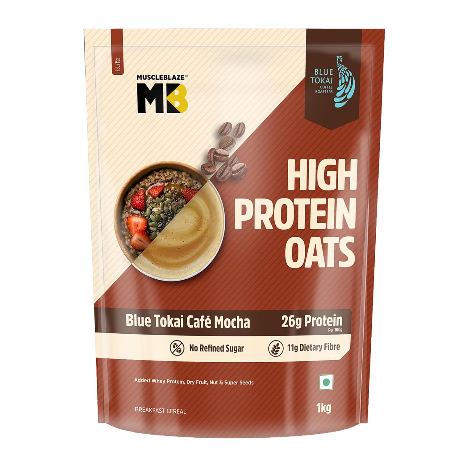 MuscleBlaze High Protein Oats