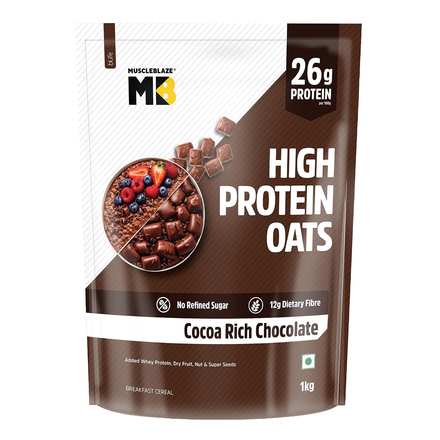 MuscleBlaze High Protein Oats