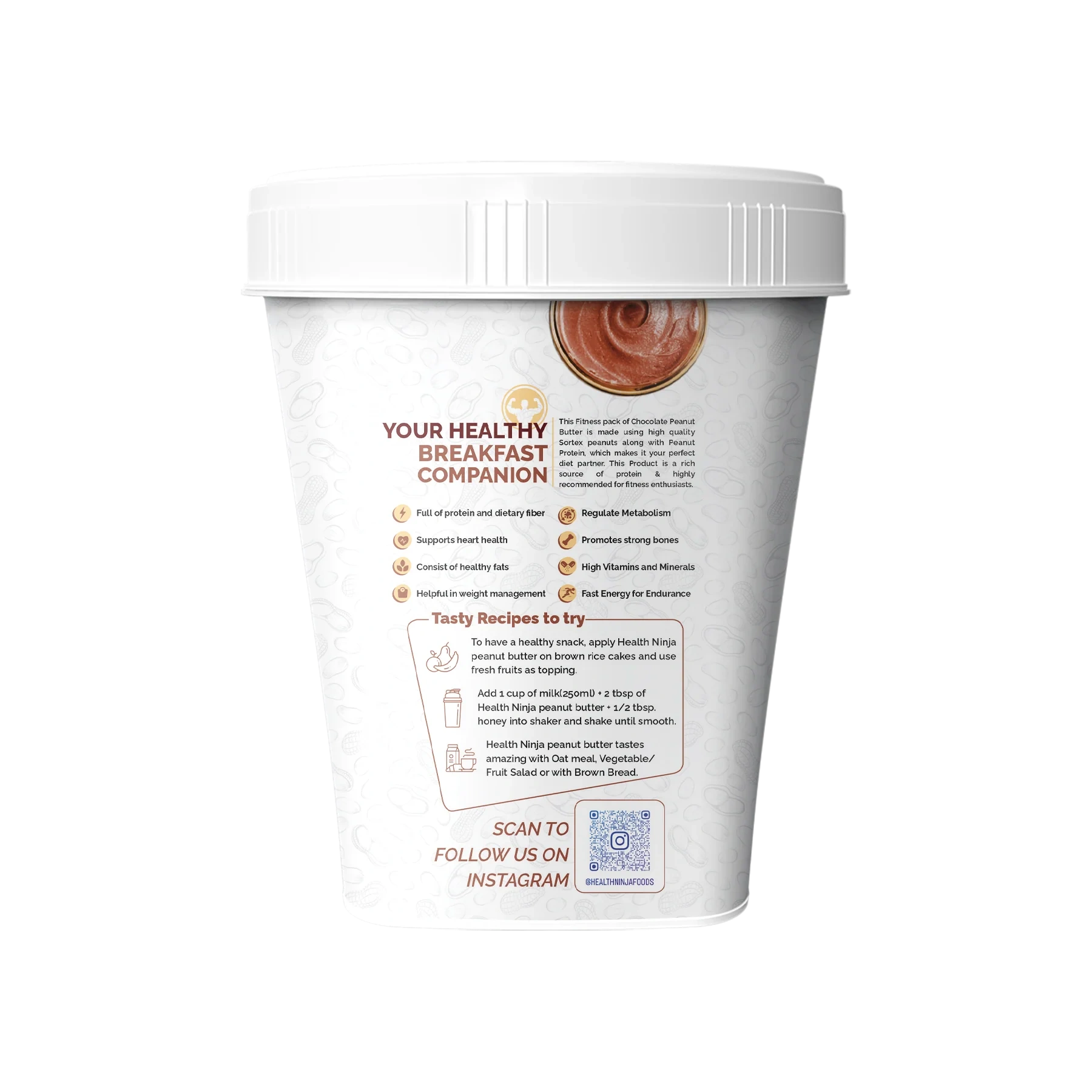 High Protein Peanut Butter