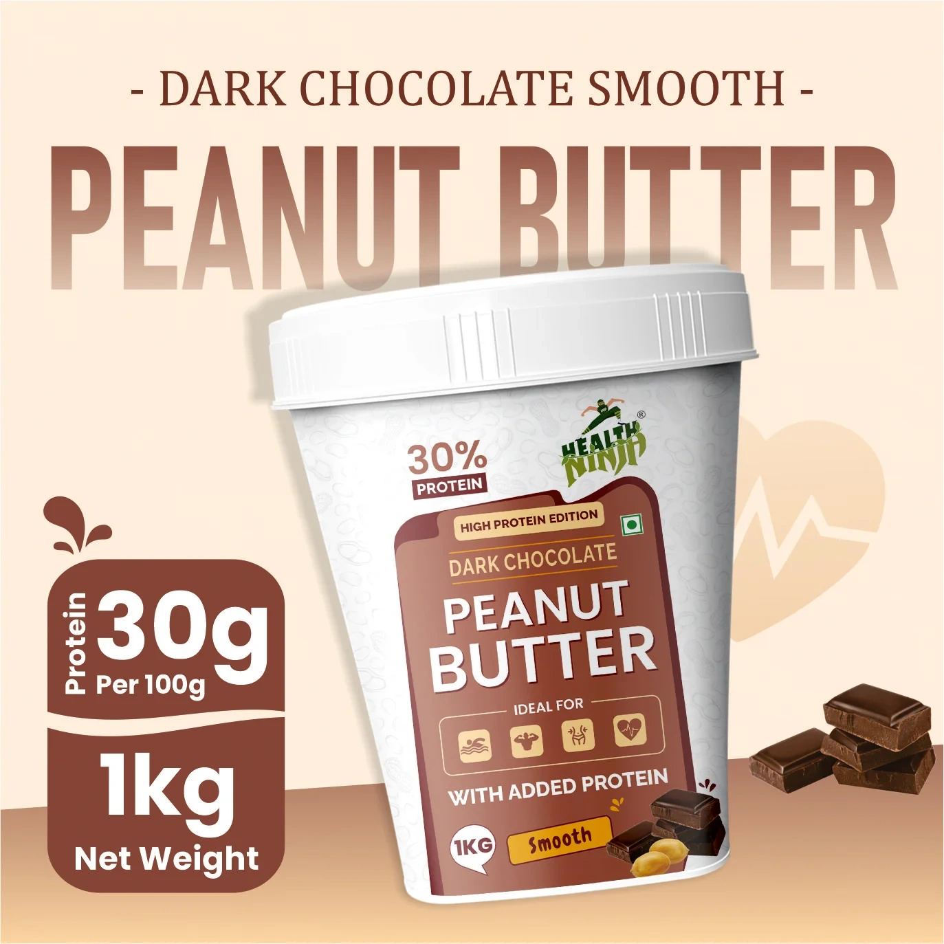 High Protein Peanut Butter