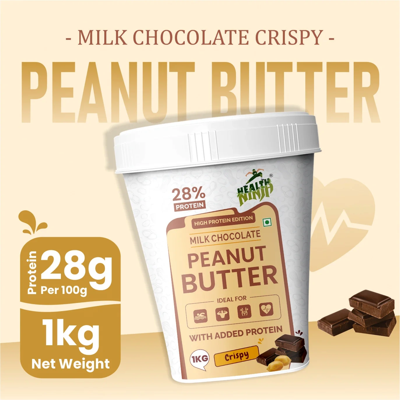 High Protein Peanut Butter