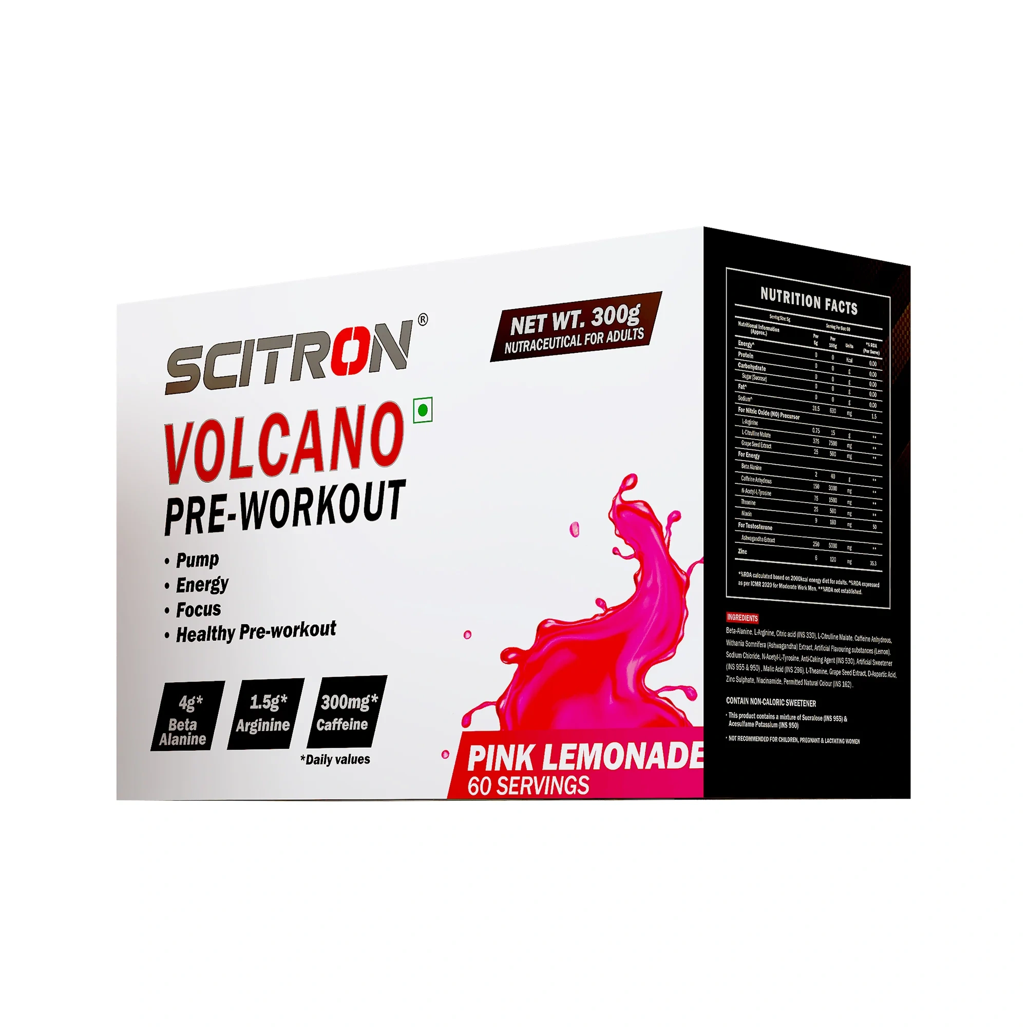 Volcano Preworkout